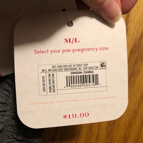 Ingrid & Isabel Seamless Ruched Tank - Picture 3 of 3